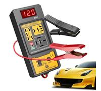 Tester per batteria per auto - Dispositivo di valutazione elettronico, scanner di condizioni di alimentazione, ispettore a manovella del motore, pannello di rilevamento dello stato avanzato | Adatto