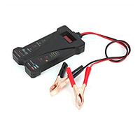 Tester per batterie auto con display digitale, rilevatore di batterie 12 V, strumento diagnostico a LED con indicazioni vocali e controllo dell'alternatore per auto e motocicli