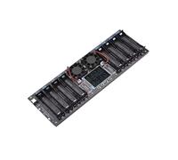 Tester per batterie auto, Tester for batteria al litio 18650 Porta CC Schermo a colori da 2,4 pollici Modulo rilevatore di potenza a digitale DC5V 10A 8 canali8