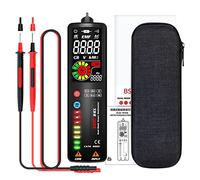 Tester per batterie, BSIDE 2.4 '' LCD Rilevatore di tensione senza contatto Circuito Volt penna del tester del voltmetro NCV Socket Live Wire check Hz Ohm Continuità(BSIDE S1CL New)