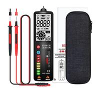 Tester per batterie, BSIDE 2.4 '' LCD Rilevatore di tensione senza contatto Circuito Volt penna del tester del voltmetro NCV Socket Live Wire check Hz Ohm Continuità(BSIDE S1 New)