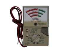 Tester per batterie con misuratore di tensione elettrica