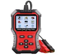Tester per batterie da 12 V 24 V per uso automobilistico con relè diagnostico starter avviamento controllo potenza e valutazione della carica dell'alternatore