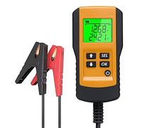 Tester per batterie Digital 12V Car Battery Tester Tester Test e analizzatore della percentuale di durata della batteria, tensione, resistenza e batteria del ciclo profondo del ciclo Ampia compatibili