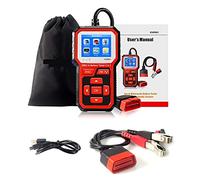 Tester per batterie, KW681 Car Battery Tester 6V-12V Batteria Auto Analyzer attrezzo diagnostico auto 2 in1 2000 CCA Caricare la batteria Tester OBD2 Scanner