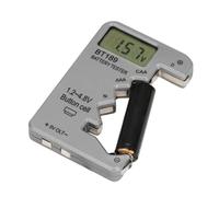Tester per Batterie,Verificatore Carica Batterie - Monitor Portatile Precisione con Display LED Risparmio Energetico per Stampanti Casa Energia Solare