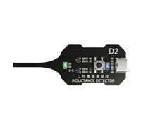 Tester per bobina di tipo C - Rilevatore di induttanza ad alta sensibilità 7,7 cm | Strumento diagnostico della scheda madre elettronica | Checker Componenti PC Smartphone Automotive | Analisi rapida