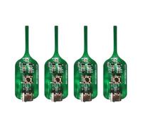 Tester per bobine di schede madri di tipo C, 4 pezzi | Diagnostica dei componenti delle schede madri del telefono con il rivelatore veloce dell'errore per la manutenzione