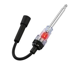 Tester per Candele e Bobine di Accensione Professionale | Test di Scintilla Universale con Cavo Diritto per Motori Piccoli e Grandi | Diagnostica Auto, Moto, Tosaerba, Generatore