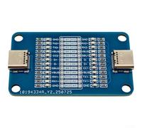 Tester per cavi dati con capacità di test completo a 24 pin e indicatori LED a doppia testa per la verifica dei cavi in movimento