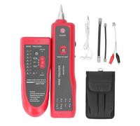 Tester per cavi di rete e kit tracciacavi con connettori RJ11 e RJ45 - Localizzatore di linea Ethernet e trasmettitore di segnale per manutenzione LAN CAT5 CAT5e CAT6 - Include