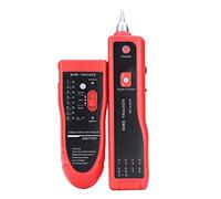 Tester per Cavi di Rete LAN Ethernet RJ45 RJ11 con Auricolari Telefono Wire Tester Line Finder Checker