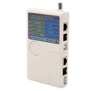 Tester per cavi di rete RJ11RJ45USB BNC4-in-1
