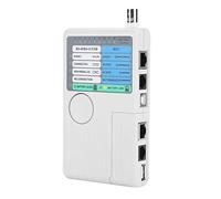 Tester per Cavi di Rete Test Cavo LAN Dispositivo di Misurazione della Rete LAN Remota 4 in 1 USB BNC per UTP STP, Tester per Cavi RJ11 RJ45