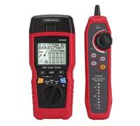Tester per cavi di rete Tester For Cavi Coppia Di Cavi Di Rete Coassiali POE Rilevatore Di Sequenza Di Lunghezza RJ11 Adattatore For Spina RJ45 Misuratore Digitale