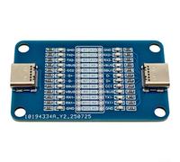 Tester per cavi di tipo C con design portatile, test completo a 24 pin e indicatori LED a doppia testa per una rapida valutazione delle condizioni del cavo