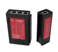 Tester per cavi Ethernet completo Cavo Internet Tester per allineamento preciso e test per RJ11 RJ12 RJ45 Office Internet Manutenzione