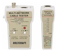 Tester per cavi VOLTCRAFT CT-1 adatto per RJ-45, BNC