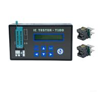 Tester per circuiti integrati a LED con ampio database di chip per testare chip logici e transistor (pacchetto)