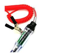 Tester per circuito auto, 6 V, 12 V, 24 V, penna diagnostica automobilistica, con luce LED e campione isolato, strumento di misurazione della tensione DC per camion, moto, barche e veicoli elettrici