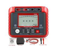 Tester per Condensatori, Il tester di resistenza di isolamento TS68 Megaohmetro digitale ad alta precisione 500V 2500V Misuratore di resistenza portatile intelligente(TS58 1000V)