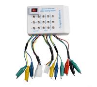 Tester per controller motore brushless per e-bike, batteria e sensore Hall, rilevatore di angolo di fase 60/120 gradi con 36 opzioni di cablaggio