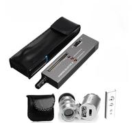 Tester per diamanti Set di lenti d'ingrandimento con conduttore di calore Identificatore Tester di durezza Indicazione LED Strumenti di precisione Rilevamento di autenticità per diamanti Giade
