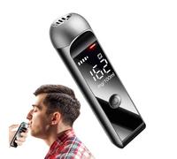 Tester per etilometro portatile, etilometro per alcol - Analizzatore portatile del respiro | Rilevazione di alcol con display a LED, strumento di test del respiro 'alcool di precisione profes