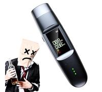 Tester per etilometro,Rilevatore di alcol ad alta precisione per alcol ad alta precisione | Tester per etilometro a trasmissione vocale con display a LED, tester per alcol nel respiro per uso