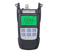 Tester per Fibra Ottica Aua-y510a Misuratore di Potenza Ottica Opm -50~26dbm E Localizzatore di Guasti Visivi 50/1/10/20 / 30mw VFL, Kit di Strumenti per Tester in Fibra Ftth, Y510A And 30mW VFL, 1