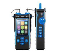 Tester per Fibra Ottica, NF-8508 Tester for cavi di rete Misuratore di cavi ottici Tracer LCD digitale ricaricabile Rilevatore di linee di rete