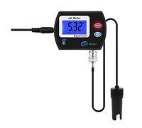 Tester per il terreno, Misuratore di pH professionale e preciso for acquario, monitor multiparametrico a qualità 'acqua, monitor di pH online, acidometro