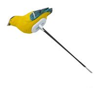 Tester per l'acqua delle piante con rilevamento automatico dell'umidità del suolo e allarme notturno, igrometro a forma di uccello, per vasi da fiori, in resina, ideale per la cura delle piante da