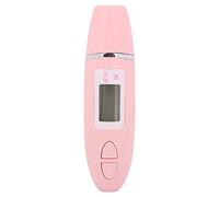 Tester per l'umidità della pelle Display LCD Analizzatore del sensore dell'acqua della pelle del viso per il salone di bellezza per viaggi in famiglia (Rosa)