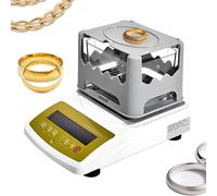 Tester per metalli preziosi, analizzatore elettronico di densità digitale per rilevamento della purezza dell'oro e dell'argento in gioielleria e banchi dei pegni, precisione 0,001 g/cm³