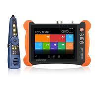 Tester per monitor CCTV Tester CCTV HD con display Retina 2K da 8 pollici completo di funzionalità con telecamera IP 8MP CVI TVI AHD 8MP EX-SDI HD-SDI 3G-SDI(X9-ADHS)