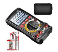 Tester per multimetro digitale, kit analizzatore della batteria per auto, voltmetro DC CA | per auto, circuito, presa, applicazioni elettriche, domestiche, officina, garage, industriale