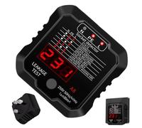 Tester per prese da inserire, indicatore di tensione e preciso | Tester per prese con indicatore di tensione per affitti di appartamenti, proprietari di case, appassionati e