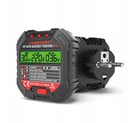 TESTER PER PRESE ELETTRICHE CON AMPIO DISPLAY LCD TEST RCD HABOTEST