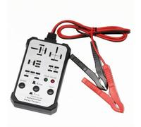 Tester per Relè a 4 e 5 Pin Compatibile, Bianco, style to 3 | Rapido, Analizzatore Relè, per Officina, Garage, Amanti Del Fai da Te