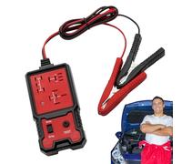 Tester per Relè Auto,Kit Diagnostico,Indicatore Sistemi Elettrici con Clip per Manutenzione Veicolo e Sicurezza | Attrezzatura Ispezione Circuiti Risoluzione Problemi Auto