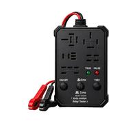 Tester per Relè | Universali ad Alta Precisione,Kit di Prova per Batteria e Alternatore - Per Verifica Auto Veicolo Camion Trattore SUV