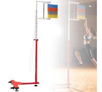 Tester per Salto Verticale Attrezzatura Regolabile Tester per Misurazione del Salto Strumento Autonomo per Misurazione del Salto con Ruote Facile da Installare 4.59-9.18ft
