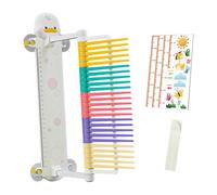 Tester Per Salto Verticale Per Bambini - Misuratore Di Allenamento Ad Altezza Regolabile Pro | Misurazione Touch Pat Per Allenatore Pratica Sportiva Giovanile Sviluppo Di Abilità Test Di Fitness