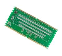 Tester per schede memoria DDR5 RDIMM/UDIMM Tester memoria con luce LED Tester per schede diagnosi Analisi della memoria desktop