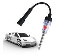 Tester per scintille di accensione, tester di accensione, tester di accensione universale in acciaio inox, rilevatore diagnostico armatura, tester per candele auto, per piccoli motori, auto, moto,