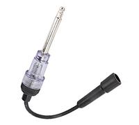 Tester per scintille per auto Tester di accensione Strumento diagnostico per rilevamento bobina motore automatico per test di motori automobilistici ABS Lega di alluminio Nero