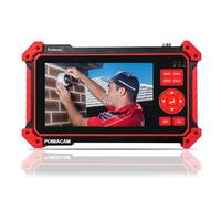 Tester per telecamera CCTV HD-2950, 8MP TVI CVI AHD CVBS Tester per fotocamera analogica da 5 pollici TFT-LCD Test cavo UTP Ingresso HDMI e VGA RS485 PTZ Control Audio Test 12V Potenza di uscita