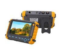 Tester per telecamere CCTV da 8MP con display da 5 pollici, test coassiale e di rete