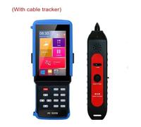 Tester per telecamere CCTV, Tester IPC 5-in-1 Monitor coassiale HD H.265 4K IP analogico CCTV AHD CVI TVI CVBS telecamera PoE Potenza di uscita(With cable tracker)